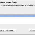 Acceder con certificado