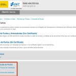 Consultar el carnet por puntos (3)