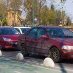 Imagen del tráfico en el centro de Sevilla