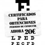 Ahora, los certificados para obtenciones de permiso de conducir por sólo 20 euros